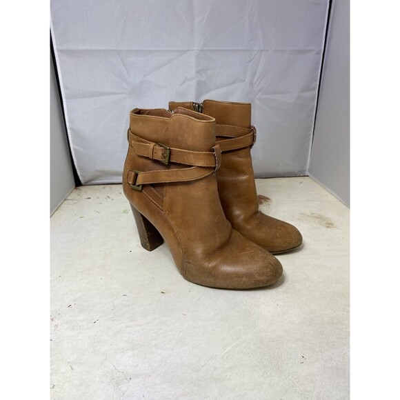 Ralph Lauren Booties Polo Tan Women 5 Super Stylish See Description - Picture 1 of 16